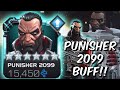 6 Star Rank 2 BUFFED Punisher 2099 Gameplay! - ACTUALLY GOOD NOW!!! - Marvel Contest of Champions