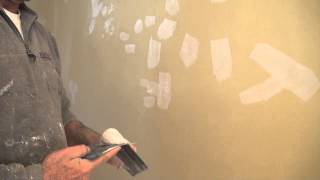 Příprava stěn na malování - Jak opravit, zalátat nebo vyplnit díry a promáčkliny v sádrokartonu nebo pevné omítce