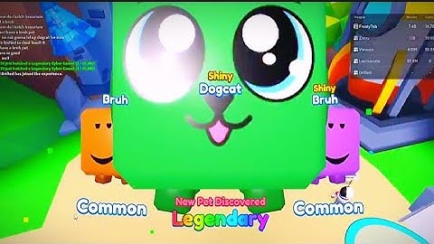 HATCHING SECRET ON CAMERA! Shiny Dogcat In Mining Simulator 2 Roblox!