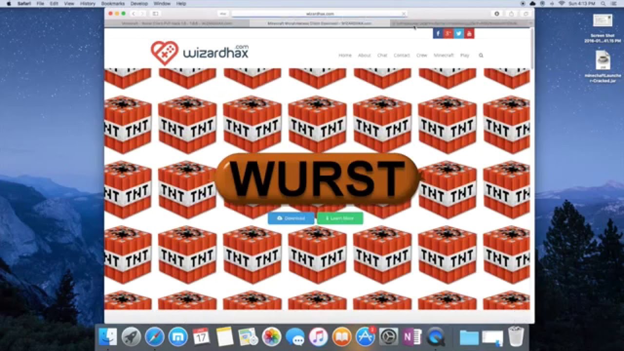 wurst client download windows