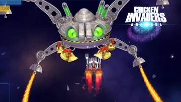 We meet again crab... | Chicken Invaders Universe | Boss Rush #2