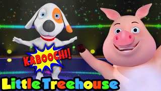 kaboochi dance song for babies music for kids cartoon videos by little treehouse