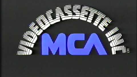 MCA Videocassette Inc logo (1980-1983)