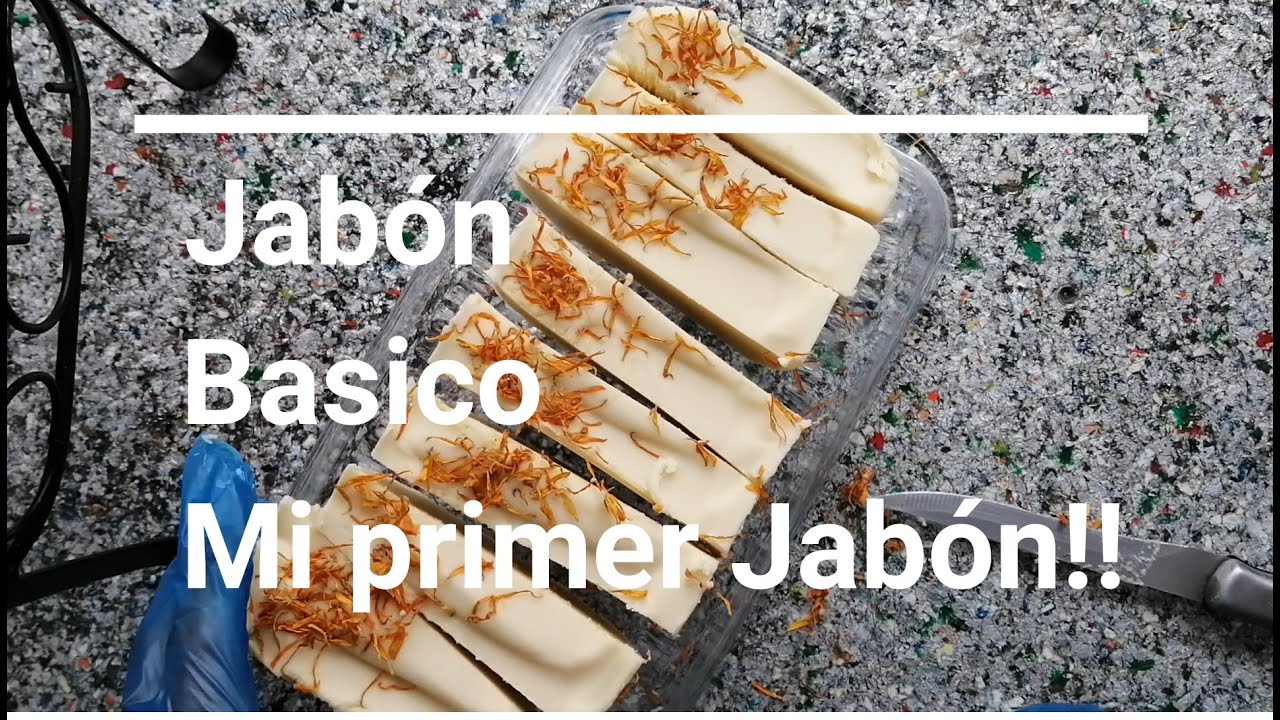 Mi primer jabón saponificado