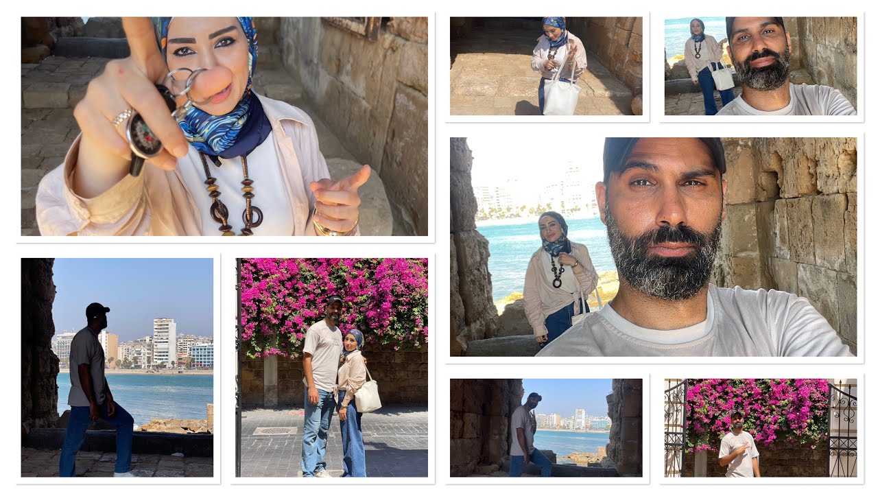 بين القلعة والأسواق… مشينا أنا وزياد ورجعنا بذكريات عمر 😍 صيدا