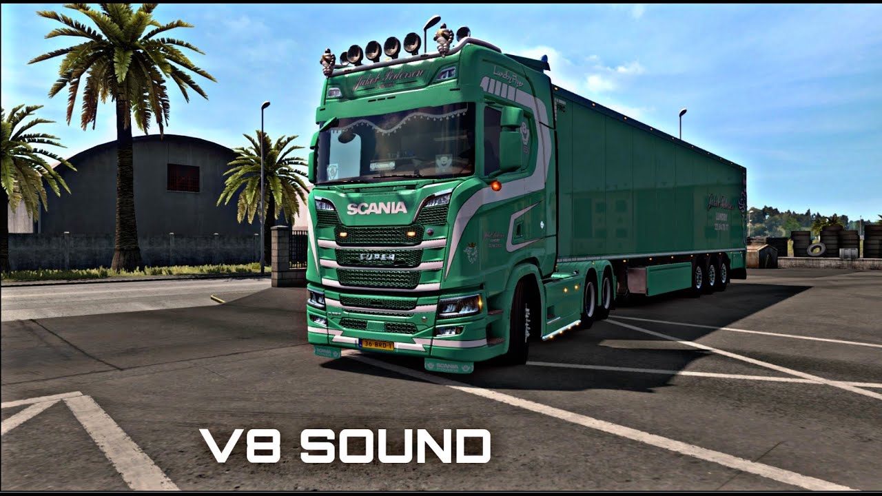 Euro Truck Simulator 2 (v1.36) | Scania V8 S650 | Logitech  