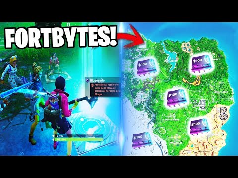 Vídeo: Fortnite Lista De Ubicaciones De Fortbyte Y Todos Los Mapas De Fortbytes