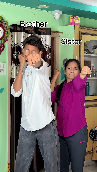 Brother 😎sister.   #trendingonshorts #preethipriya926 #comedy #brothersister