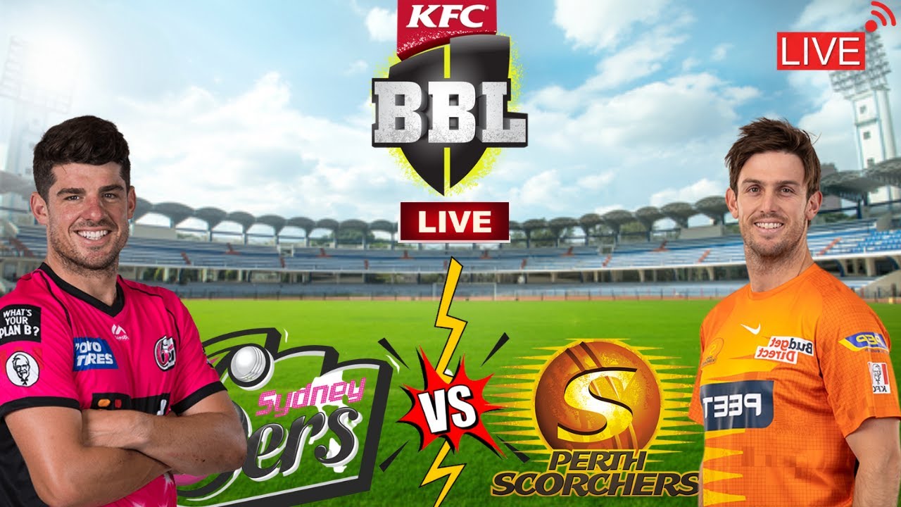 🔴LIVE:  Perth Scorchers vs Sydney Sixers | Big Bash League 2021-22 | Match No. 34 | PRS vs SYS