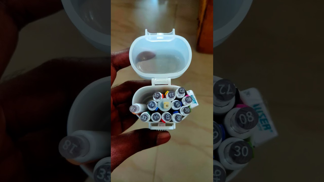 Pop-Up colour pencil-lead dia 3.0mm with sharpner 📝🖌️🖍️🎨 