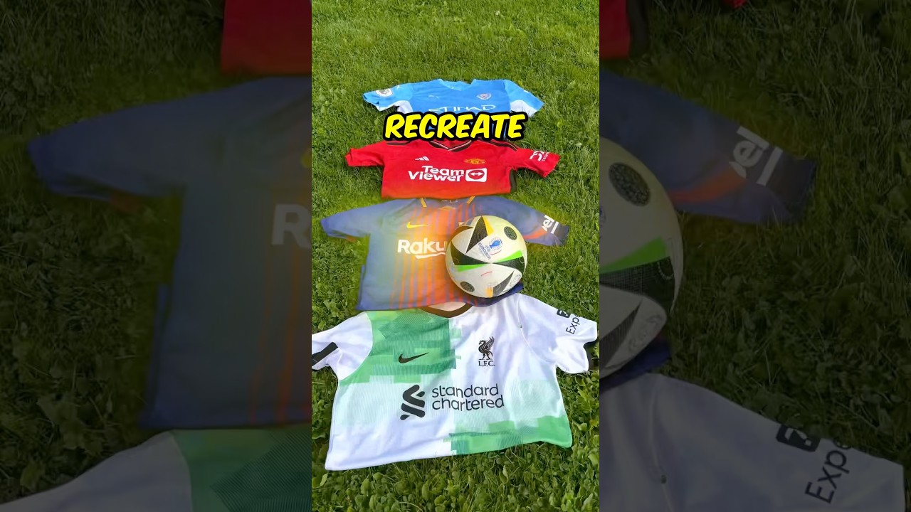 Hit The Shirt, Recreate the Skill…⚽️🔥