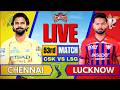 Live IPL: Chennai vs Lucknow, IPL 2026 | Live Cricket Match | CSK vs LSG | LIVE IPL Match Today #ipl