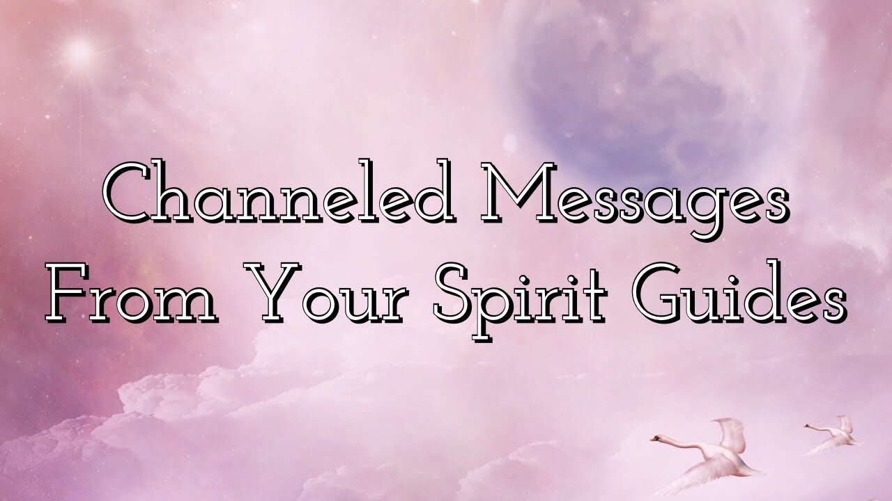Pick A Card Reading:😇Channeled Messages From Your Spirit Guides - YouTube