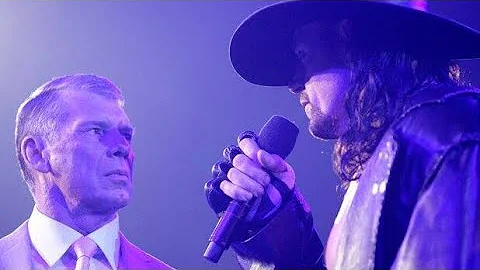 The Undertaker confronts Vince Mcmahon and Shawn Michaels:WWE RAW January 18,2010