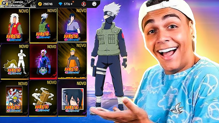 FREITAS SE SURPREENDEU COM as SKIN DO NARUTO FINALMENTE CHEGOU no FREE FIRE!!