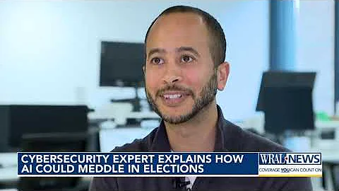 Cybersecurity expert explains how AI could meddle in elections