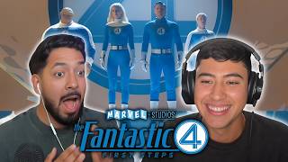 FANTASTIC FOUR: FIRST STEPS Official Teaser Trailer | Reaction | MCU | Marvel | Pedro Pascal
