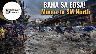 INSANE! Severe Flooding Munoz to SM North Edsa .