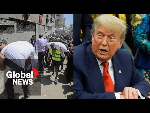 Trump says “we