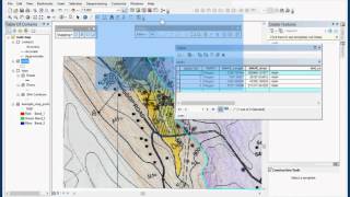 Digitising a Geological map in ArcGIS Desktop 10.3 (Part 3 of 4)