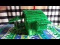 Making Miniature Bahay Kubo / Nipa Hut Made of Paper No. 5 Part 3