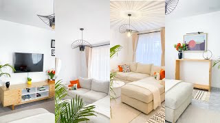 THE ORANGE CRUSH PROJECT REVEAL || LIVING ROOM MAKEOVER & TOUR 2024