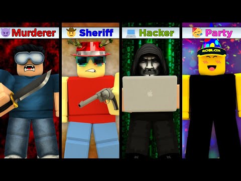 I Attended a ROBLOX MURDER MYSTERY PARTY!!!