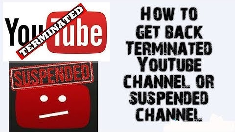 How to get back your Terminated or suspended YouTube channel in Tamil HD