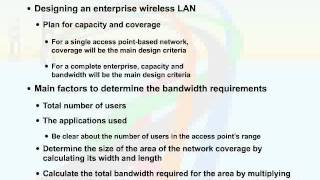 405   36  Wireless LAN Configurations   06  WLAN Design, Installation, Configuration