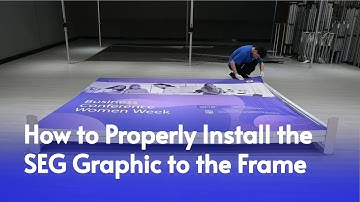 How to Properly Install the SEG Graphic to the Frame