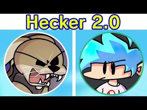 Friday Night Funkin VS Hecker Mod FULL WEEK + Cutscenes (FNF Mod) (Beluga Discord/Got Heck'd Update)