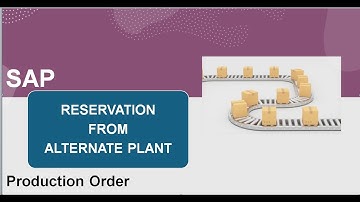RESERVATION FROM ALTERNATE PLANT | MRP|SAP SPK 70 | SAP PP |MATERIAL RESERVATION|#SAPLOBBY|SAP MM
