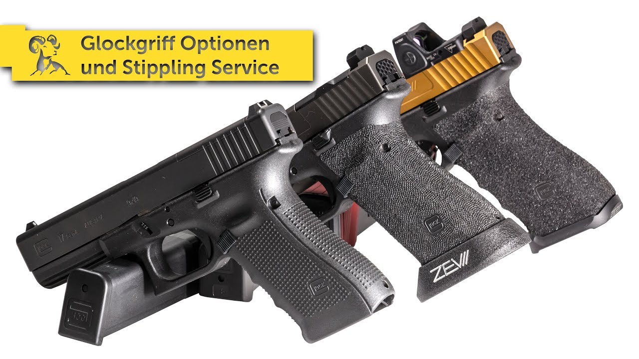 Glockgriff Optionen und Stippling Service | Jetzt bei Brownells Deutschland