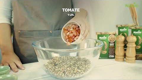 Receita de Tabule com Quinoa Orgânica Native