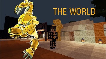 MCPE/BE My JoJo map. The World v.2