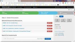 Celebrity Illuminate Assessment Quick Mode Profile