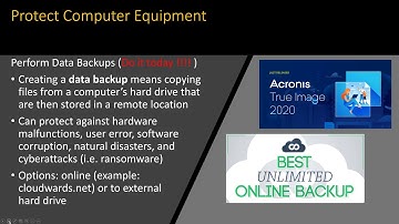 Computer Concepts - Module 6 : Security and Safety Part 2A (4K)