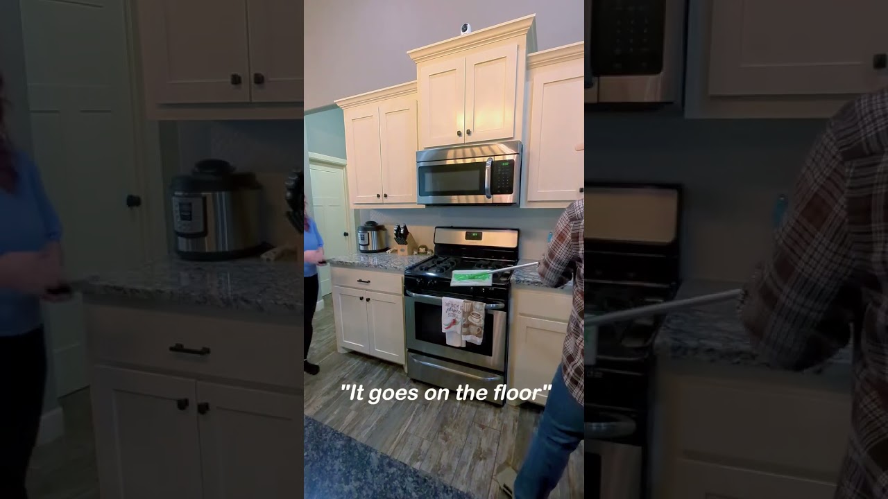 Helping my wife clean the house 