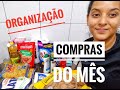 COMPRAS DO MÊS PARA  02 PESSOAS COM VALOR 💸  | + ORGANIZAÇÃO DAS COMPRAS | ANA LEMOS