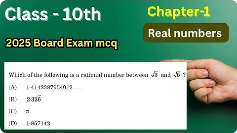 Which of the following is a rational number between root 3 and root 5?