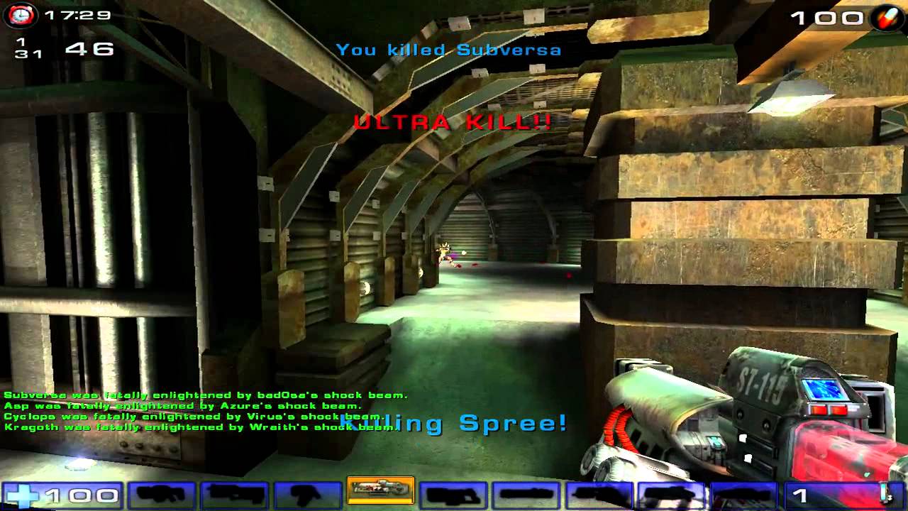 Unreal Tournament 04 Max Settings Gameplay Instagib Hd Youtube