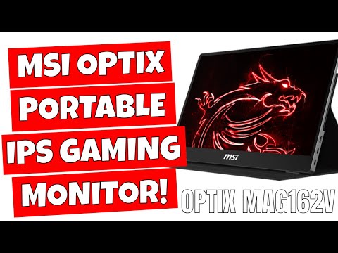 msi MAG162V Portable Monitor User Manual