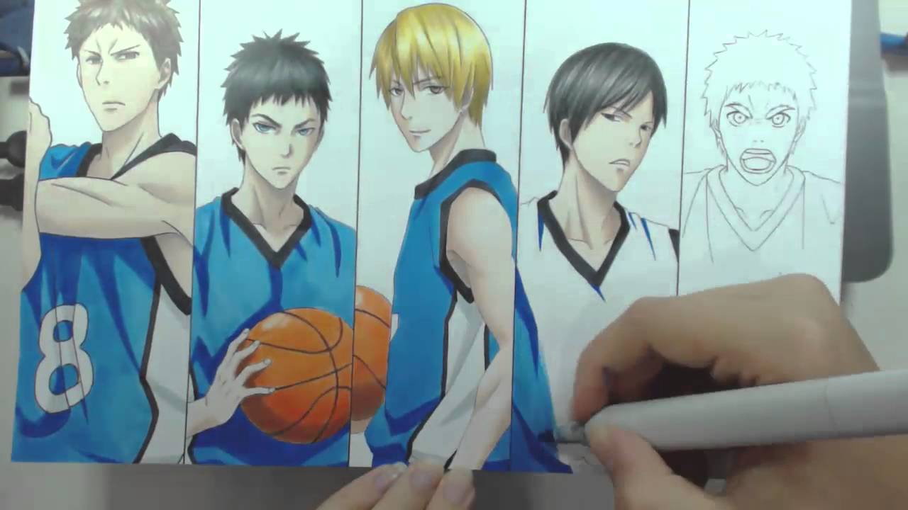 Speed Drawing - Kaijo (Kuroko no Basket) 