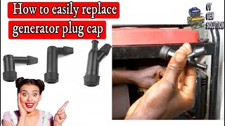 How to replace generator plug cap in seconds