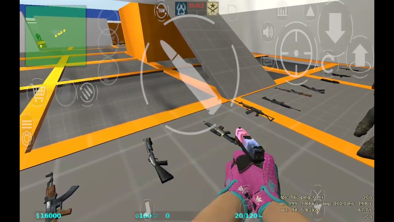 Csgo mobile csso gameplay map:Aim5