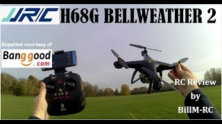 JJRC H68G review - BELLWEATHER 2 GPS 5G WiFi FPV 1080p Quadcopter drone RTF