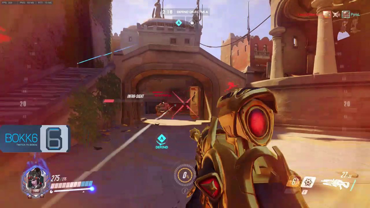 Landed a 360 Hook Shot on Widowmaker (loud) YouTube