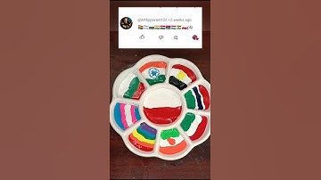 Guess the final color #colormixing #squidgame #shorts #colors #squidgame2 #satisfying #relaxing #art