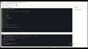 python variable and comment 1080p