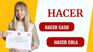 Испанский Глагол Hacer. Устойчивые Выражения с Глаголом Hacer
